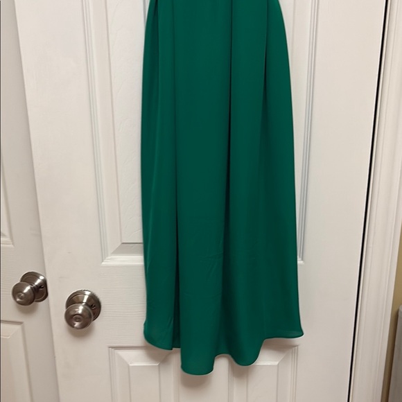 Elie Tahari Green Asymmetrical Wrap Sundress - Picture 7 of 7